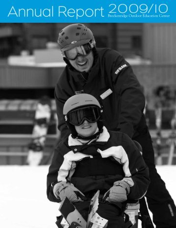 2009/10 Annual Report - Breckenridge Outdoor Education Center