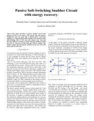 Passive Soft-Switching Snubber Circuit with energy recovery. - Vanner