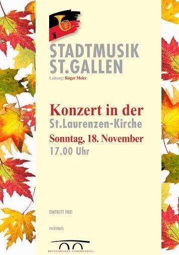 STADTMUSIK ST.GALLEN