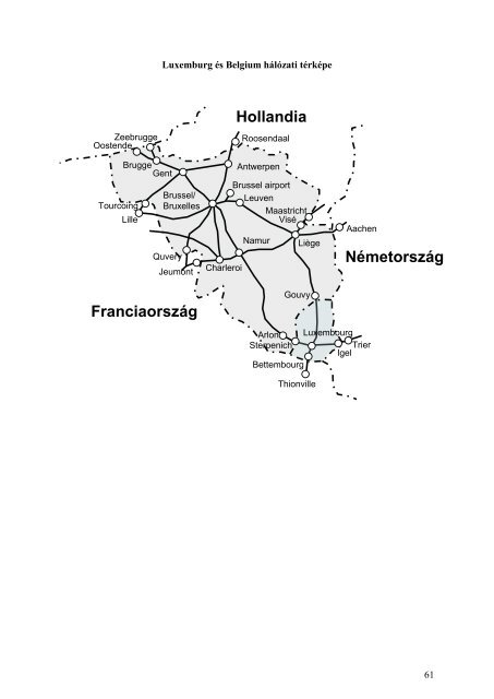 Nemzetközi frekventált viszonylatok árai - Elvira