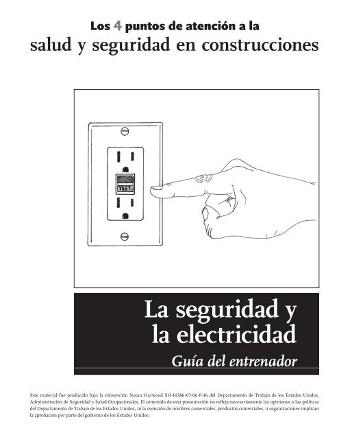 La seguridad y la electricidad - OSHA