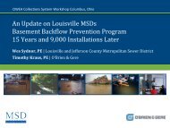 An Update on Louisville MSDs Basement Backflow Prevention ...
