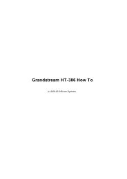 Grandstream HT-386 How To - Bicom Systems