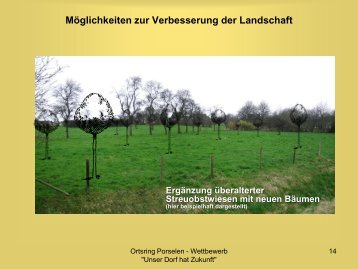 Kreiswettbewerb Unser Dorf hat Zukunft 2008 - Porselen