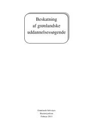 Beskatning af grÃ¸nlandske uddannelsessÃ¸gende - Sunngu