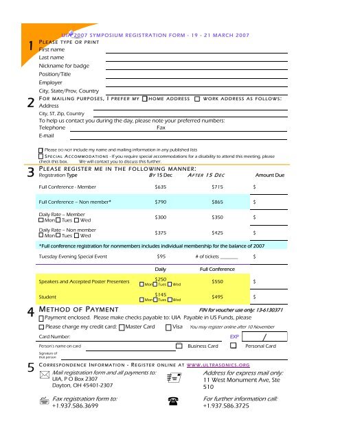 2007 Symposium Brochure 3.pub - Ultrasonic Industry Association