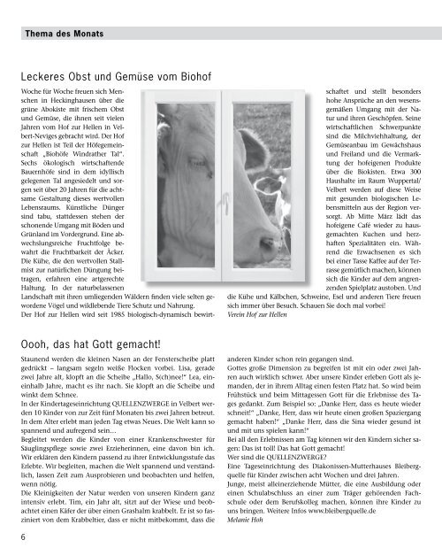 Gemeindebrief Heckinghausen 02+03/2012 - Vereinigte ...