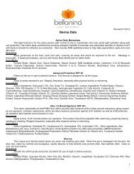 Derma Data - Bellanina Facelift Massage - Home