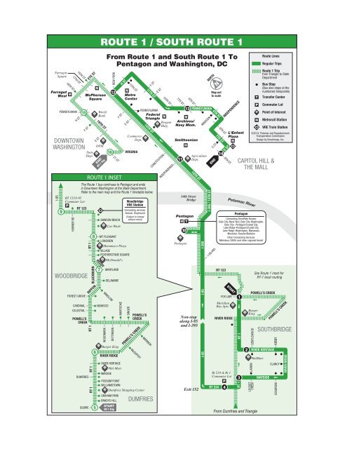 ROUTE 1 / SOUTH ROUTE 1 - PRTC