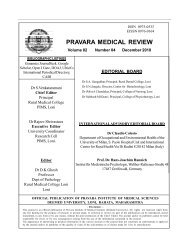 Editorial - Pravara Institute of Medical Sciences