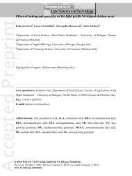 Effect of feeding and genotype on the lipid profile of ... - ResearchGate