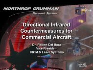 Directional Infrared Countermeasures for Commercial Aircraft ...