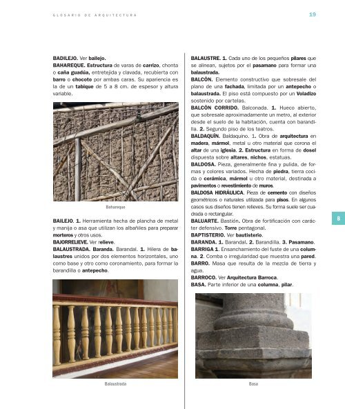 Glosario de Arquitectura - ArqueologÃ­a Ecuatoriana