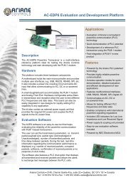 AC-EDP6 Product Brief - Ariane Controls