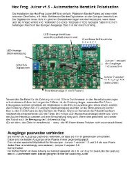 Hex Frog Juicer v1.5 - Automatische HerstÃƒÂ¼ck ... - Weichen-Walter