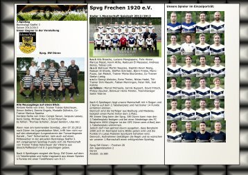 Saison 2012/2013 - Spvg Frechen 1920 ev