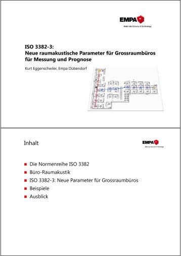 ISO 3382-3/ Neue raumakustische Parameter fÃ¼r GrossraumbÃ¼ros