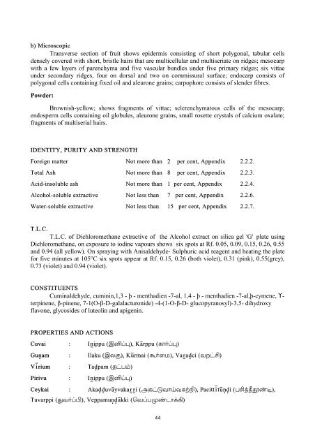 the siddha pharmacopoeia – of india part