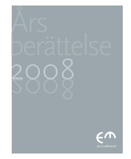 Årsberättelse 2008 (pdf - EuroMaint Rail