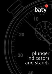 plunger indicators and stands - Baty International