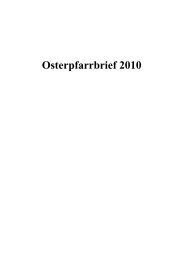 Osterpfarrbrief 2010 neu.pub - Pfarreipaehl.de