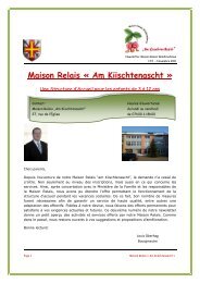 Newsletter n° 2 - Waldbredimus