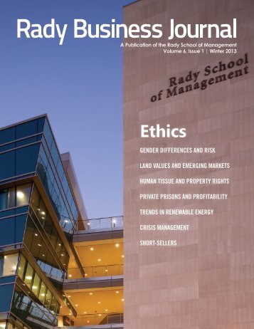 View as PDF - Rady School of Management - UC San Diego