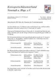 aBericht Gesamtvorstand Jan 2004.DOC - KSSV Neustadt a. Rbge.