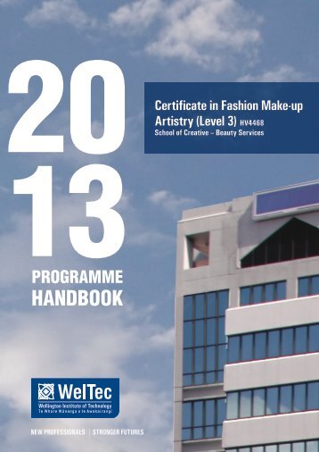 HANDBOOK - Wellington Institute of Technology