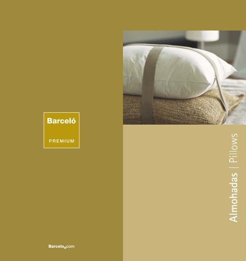 Descargar carta de almohadas - Barcelo.com