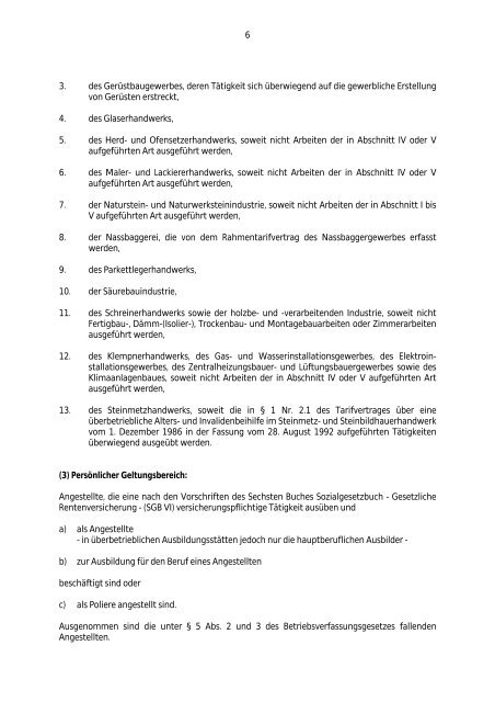 Rahmentarifvertrag fÃ¼r Angestellte und Poliere des Baugewerbes ...