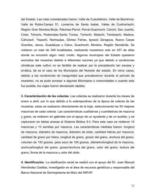 1 Proyecto FZ016: Conocimiento de la diversidad y distribuciÃ³n ...