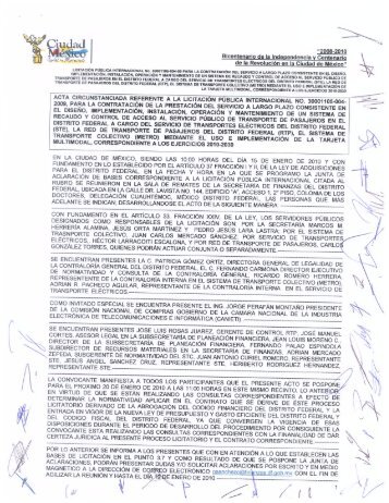 ACTA CIRCUNSTANCIADA