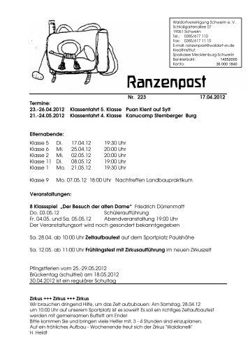 23.-26.04.2012 Klassenfahrt 5. Klasse Puan Klent auf Sylt 21.-24.05 ...