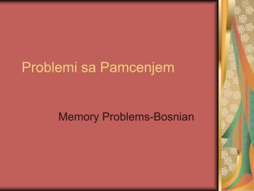 Memory Problem