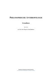 PHILOSOPHISCHE ANTHROPOLOGIE - Braito.net