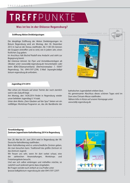 kreuz und quer - Ausgabe 3/2013 Dateityp: pdfDateigröße - BDKJ ...