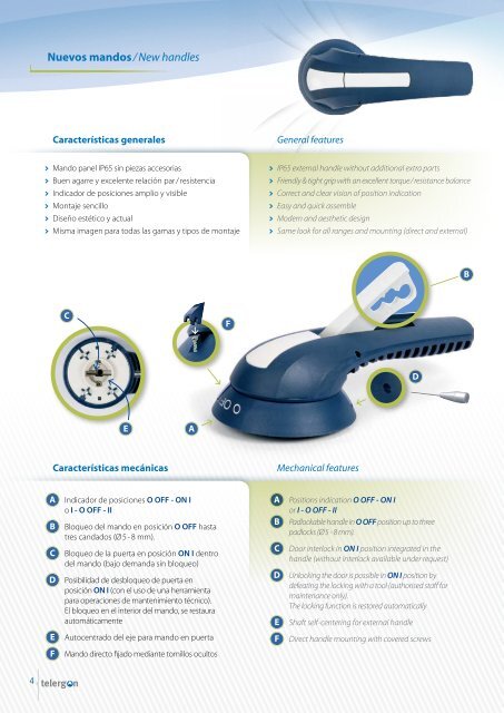 Interruptores seccionadores Switch - disconnectors - MTO electric A/S