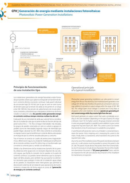 Interruptores seccionadores Switch - disconnectors - MTO electric A/S