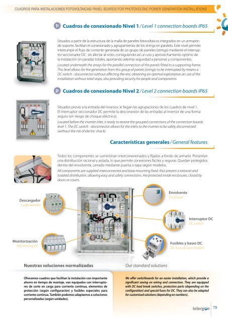 Interruptores seccionadores Switch - disconnectors - MTO electric A/S