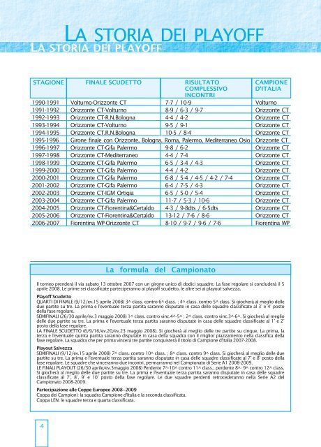 clicca qui per la Guida ai Campionati - Federazione Italiana Nuoto