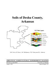 187: Soils of Desha County, Arkansas - Agricultural Communication ...