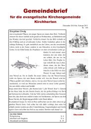 PDF, 3.92MB - Evangelische Kirchengemeinde Kirchherten