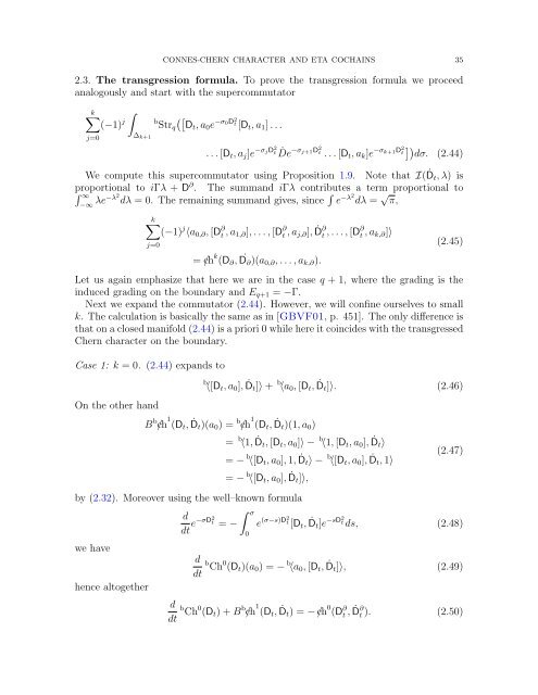Connes-Chern Character for Manifolds with Boundary and ETA ...