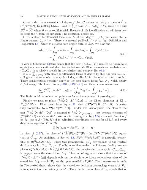 Connes-Chern Character for Manifolds with Boundary and ETA ...