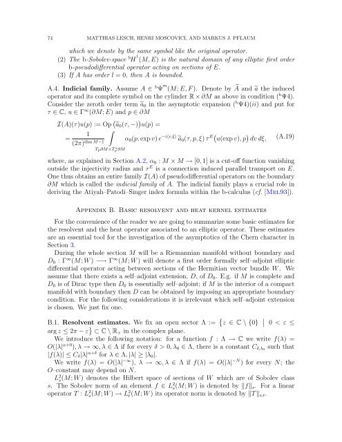 Connes-Chern Character for Manifolds with Boundary and ETA ...