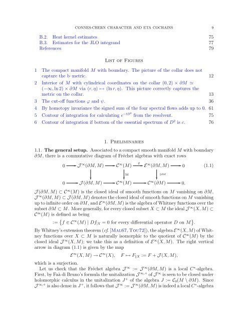 Connes-Chern Character for Manifolds with Boundary and ETA ...