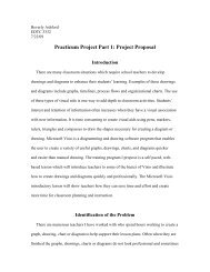 Practicum Project Part 1: Project Proposal