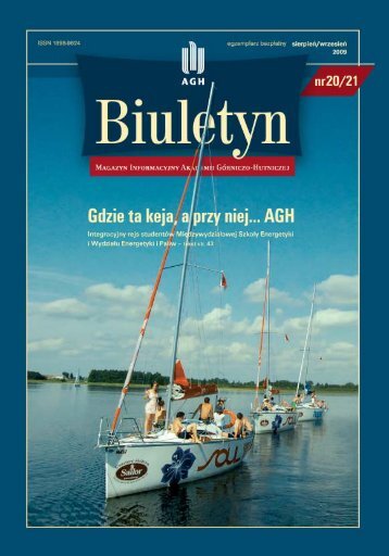 Biuletyn AGH 20/21 sierpieÅ/wrzesieÅ 2009