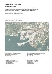 Asemakaava selostus (pdf) - Hanko